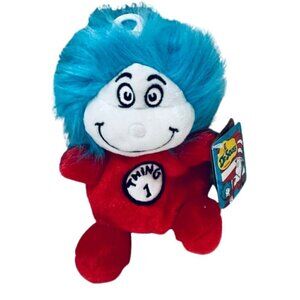 NWT 6" Universal Studios Dr. Seuss Thing 1 Plush